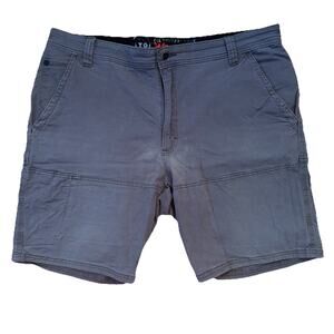 Wrangler ATG Shorts Men 38 Black Chino Utility Hike All Terrain Gear Outdoor 9”